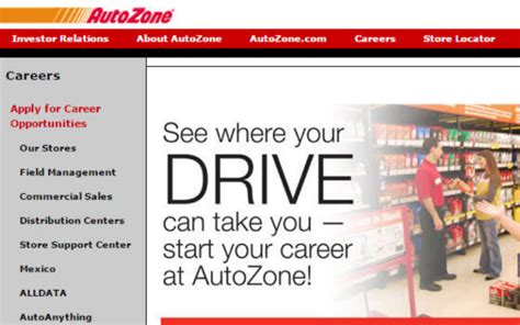 auto zone jobs|auto zone entry level jobs.